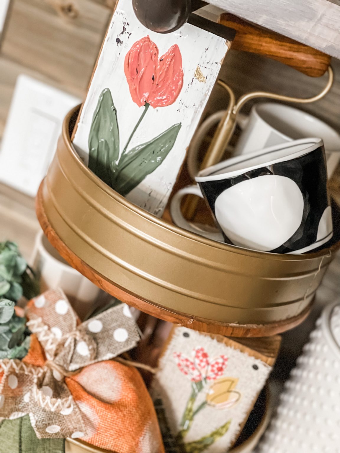 dollar tree carrot bag makeover ReFabbed