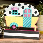 valentine to spring camper makeover