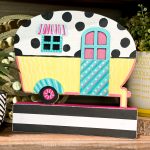 valentine to spring camper makeover