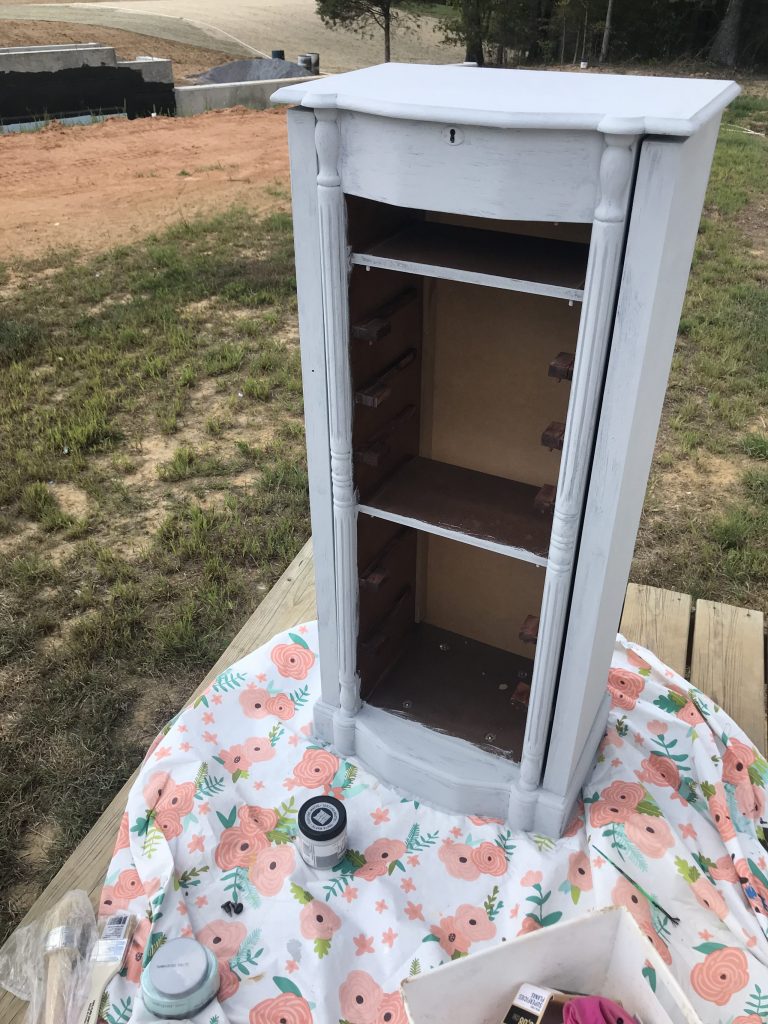 painted armoire