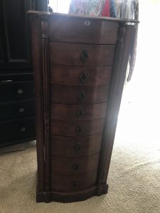 wooden armoire