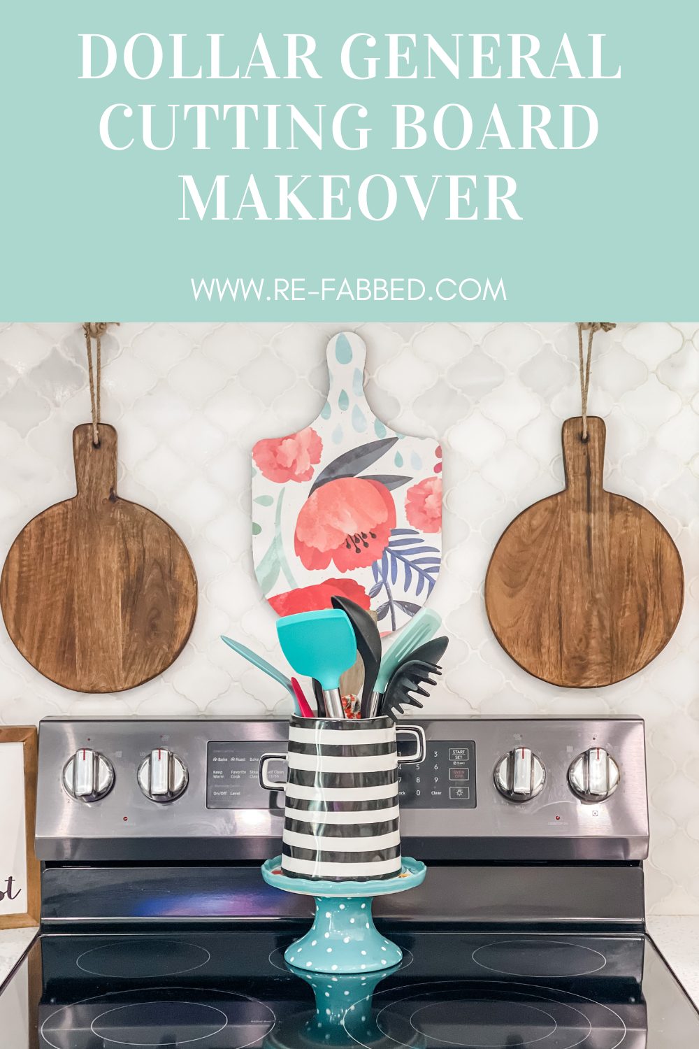 cutting board makeover - Re-Fabbed