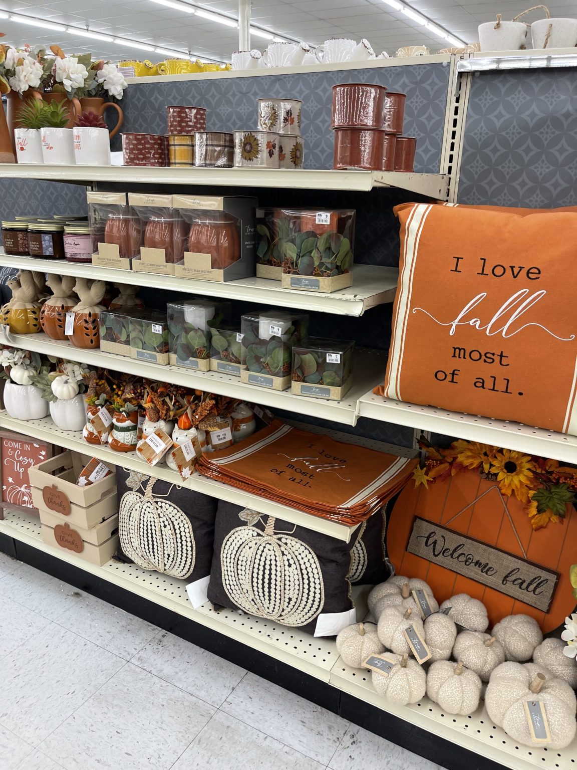 fall decor finds at big lots ReFabbed