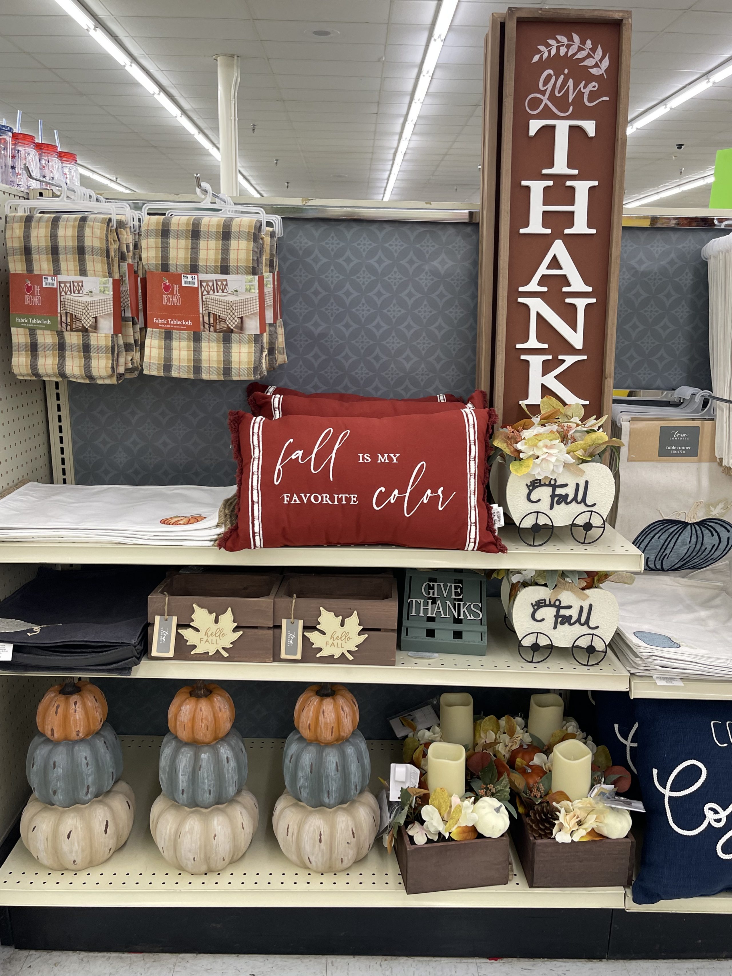fall decor finds at big lots ReFabbed