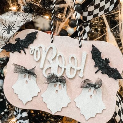 diy dollar tree boo sign