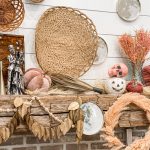 fall-o-ween mantel