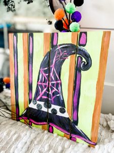witches hat decor halloween