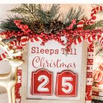 christmas countdown makeover