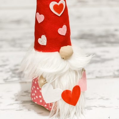 diy valentine gnome