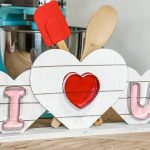 diy dollar tree valentine kitchen decor