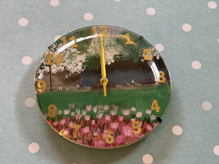 diy hobby lobby clock makeover ReFabbed