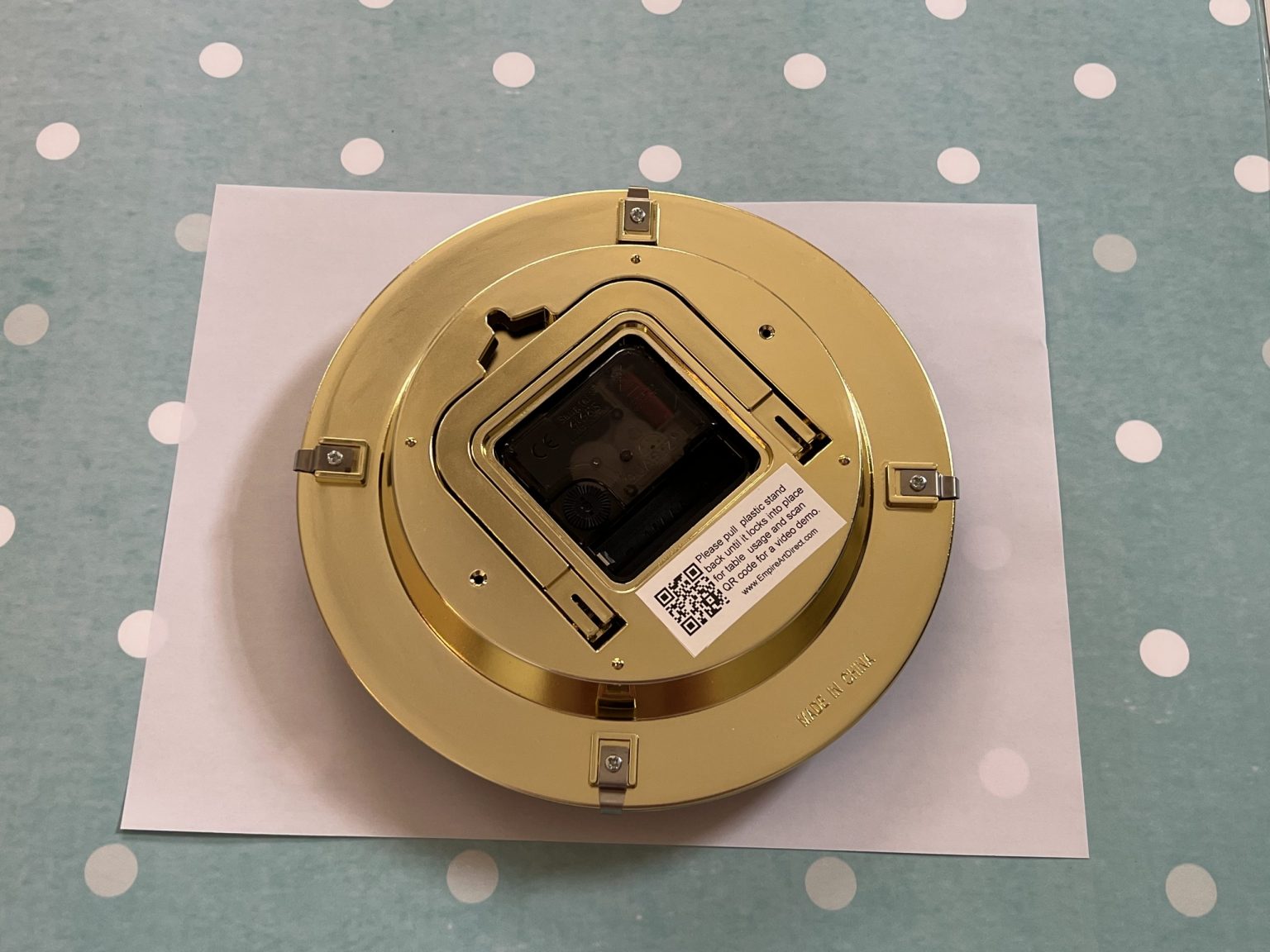 diy hobby lobby clock makeover ReFabbed