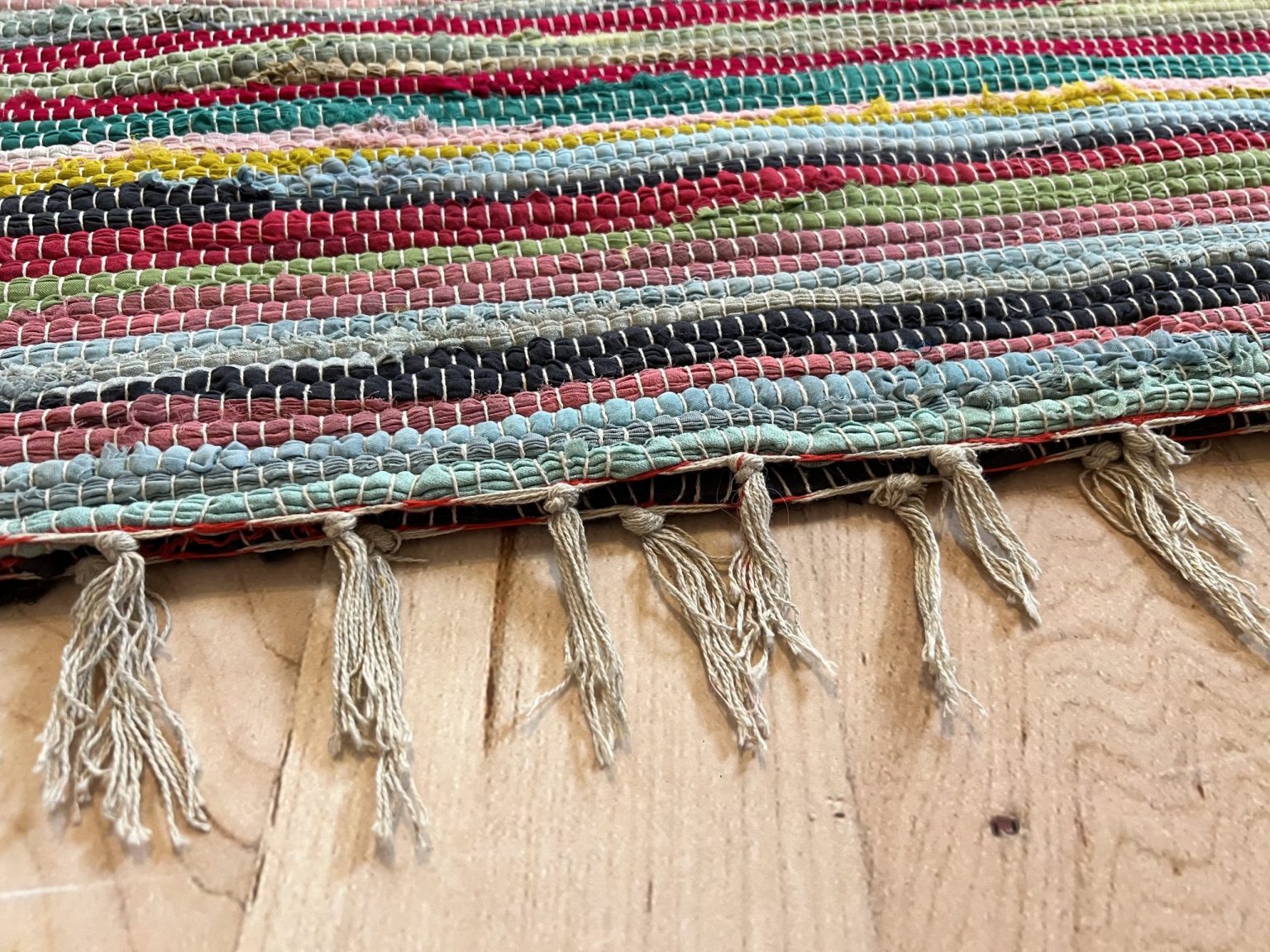 dollar tree bohemian rug ReFabbed