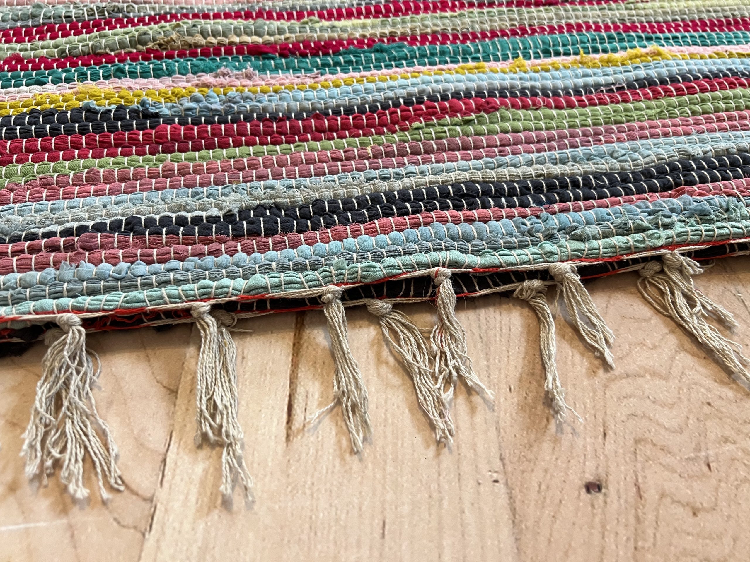 dollar tree bohemian rug ReFabbed