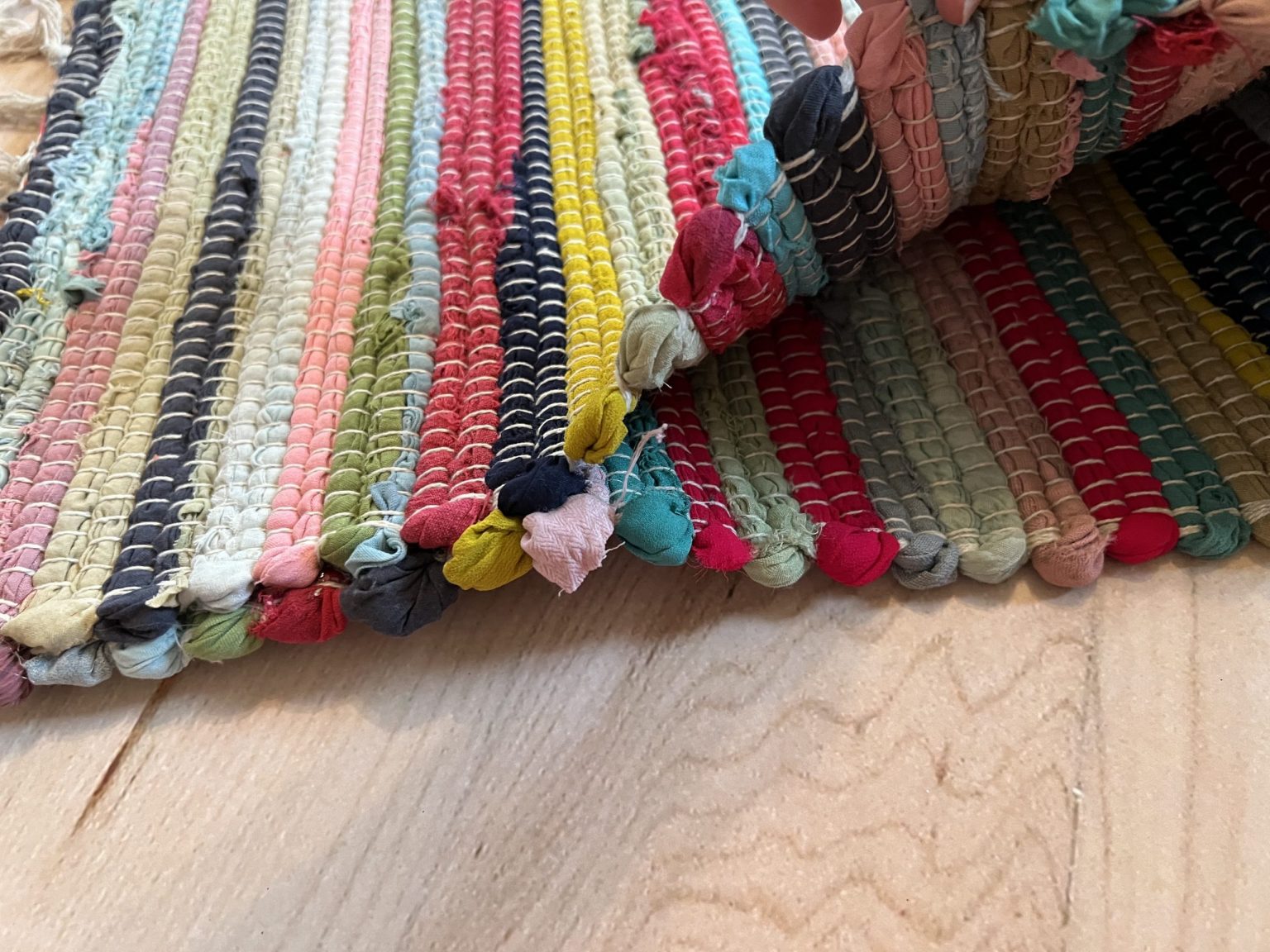 dollar tree bohemian rug ReFabbed