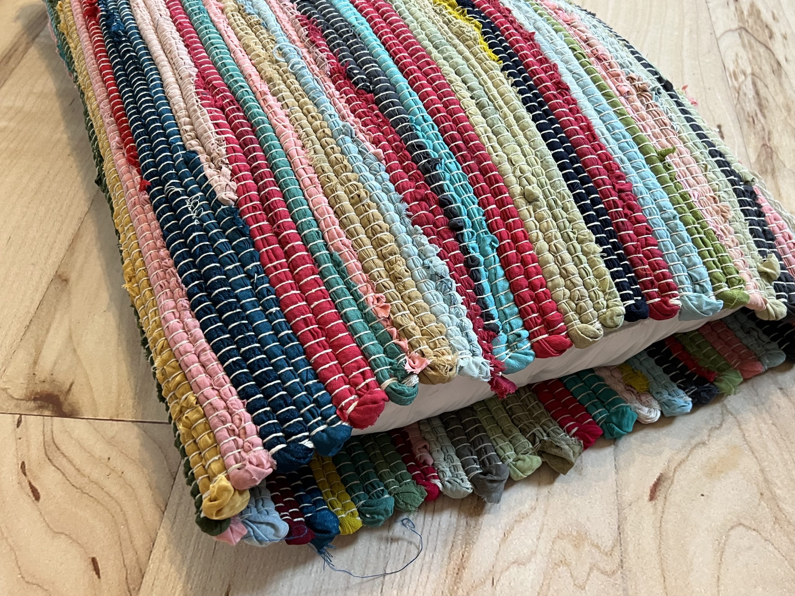 dollar tree bohemian rug ReFabbed