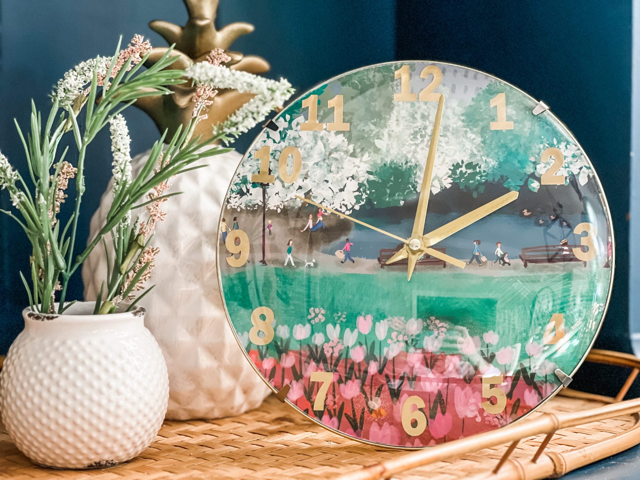 diy hobby lobby clock makeover ReFabbed