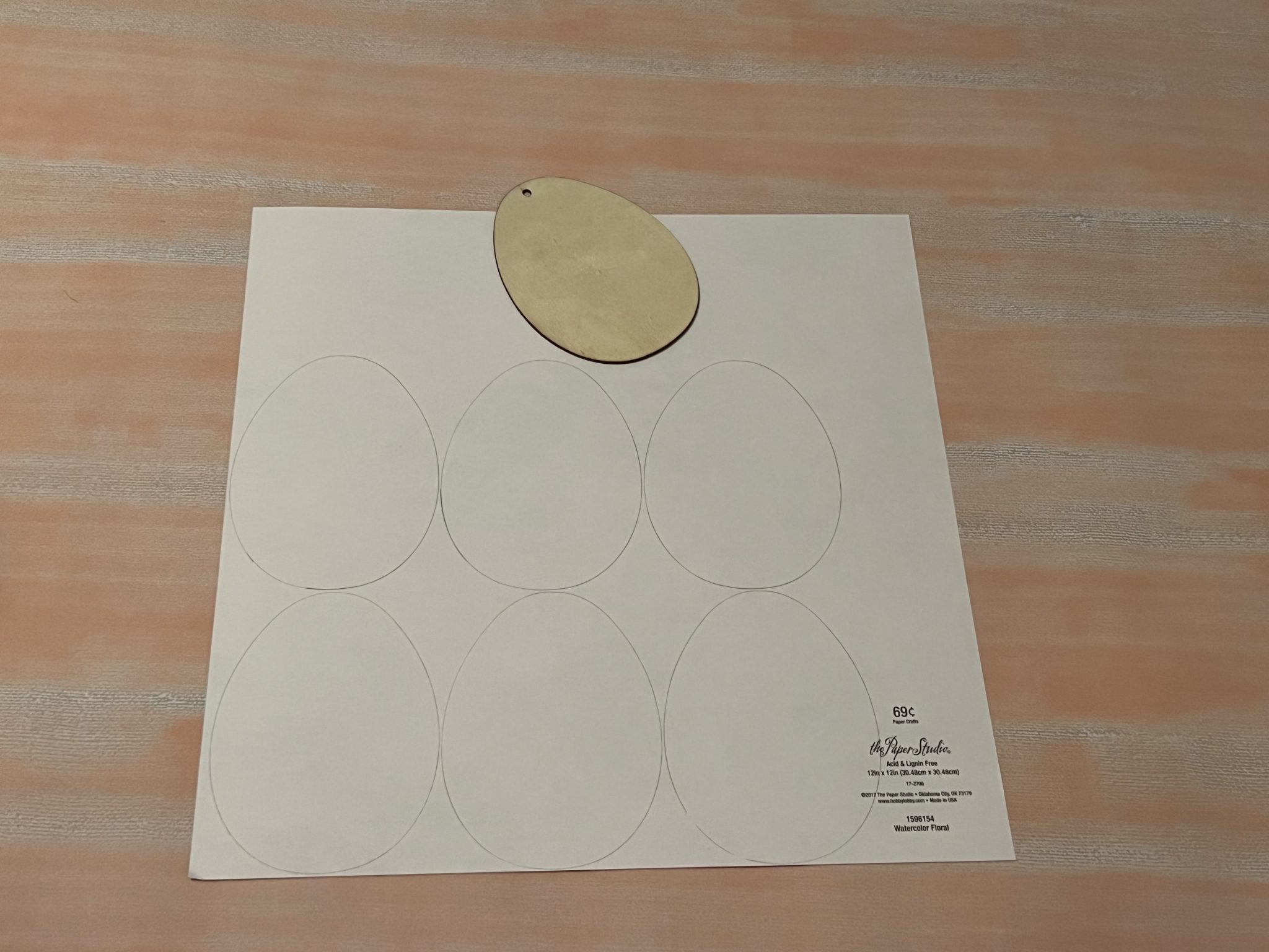 diy dollar tree easter charger ReFabbed