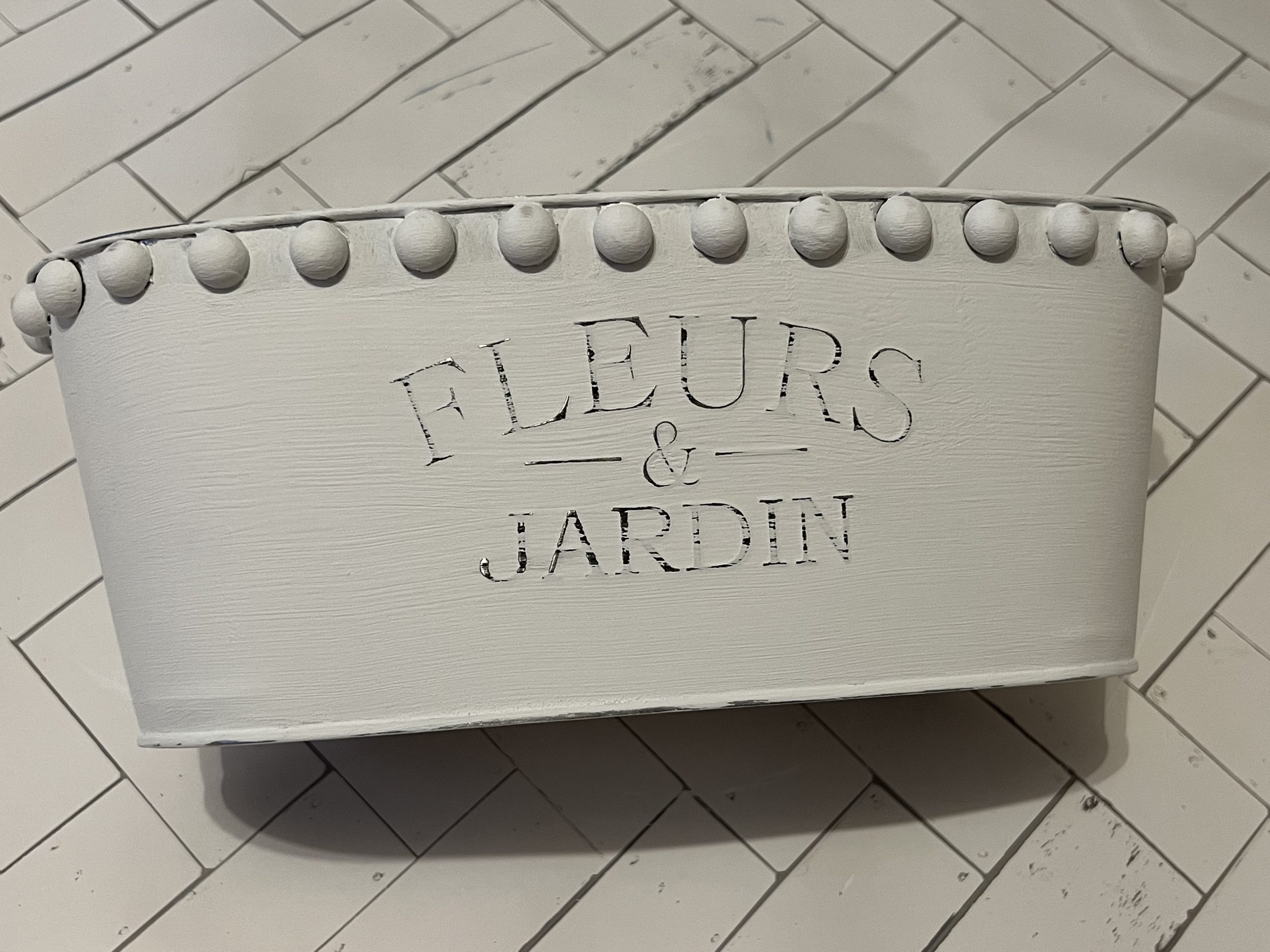 Diy Metal Dollar Tree Planter Re Fabbed dog-birthday-ideas-dog-birthday-dog-birthday-gift-homemade-dog