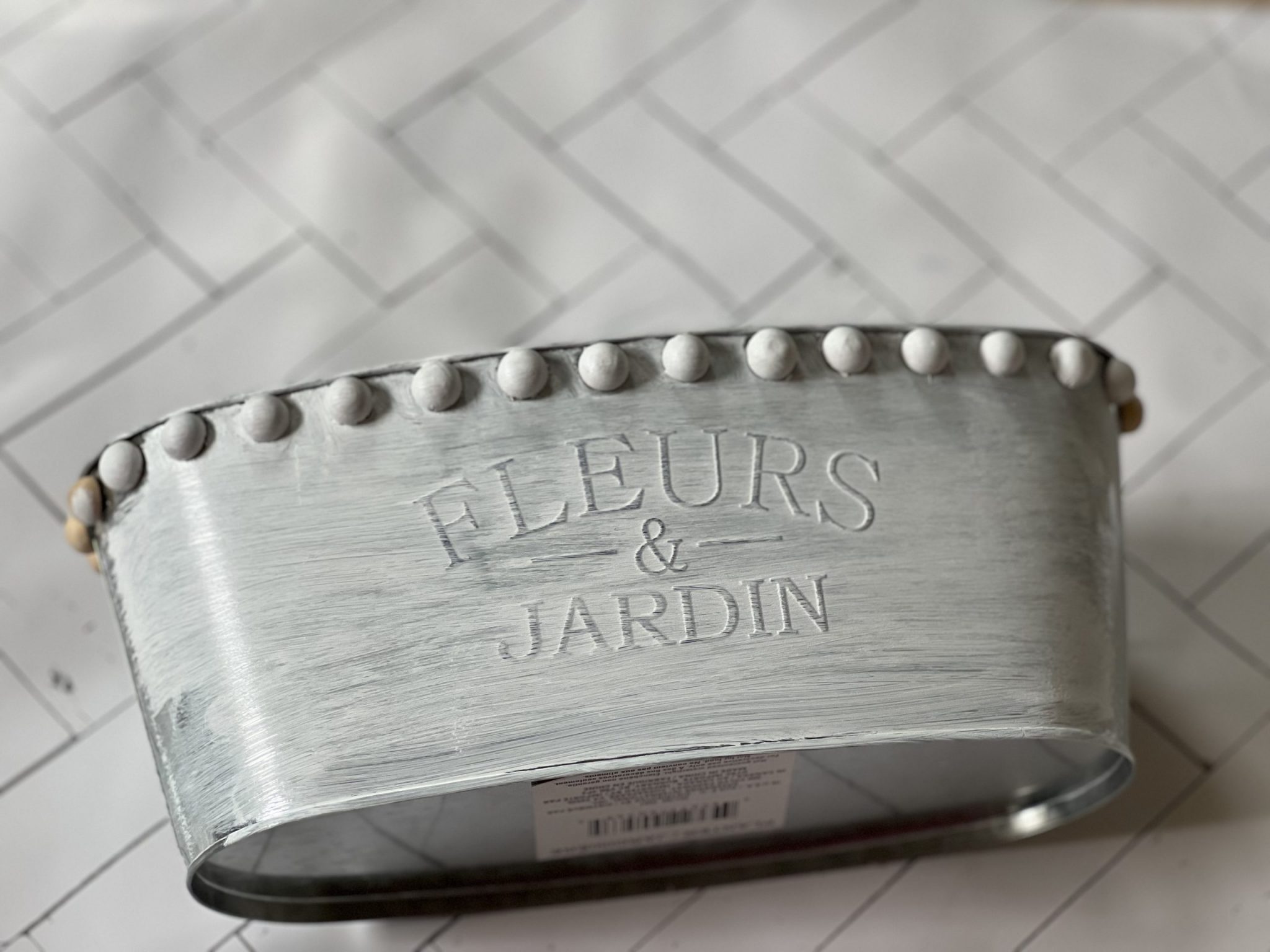 diy metal dollar tree planter ReFabbed