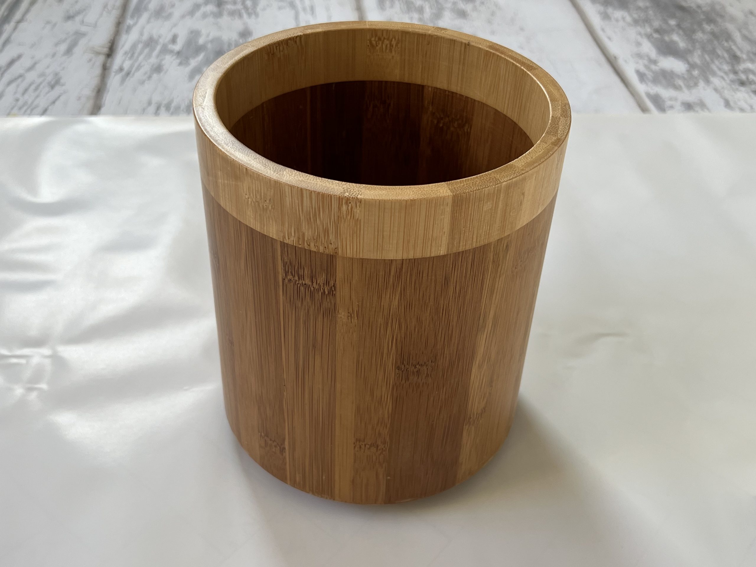 Diy driftwood utensil holder re fabbed