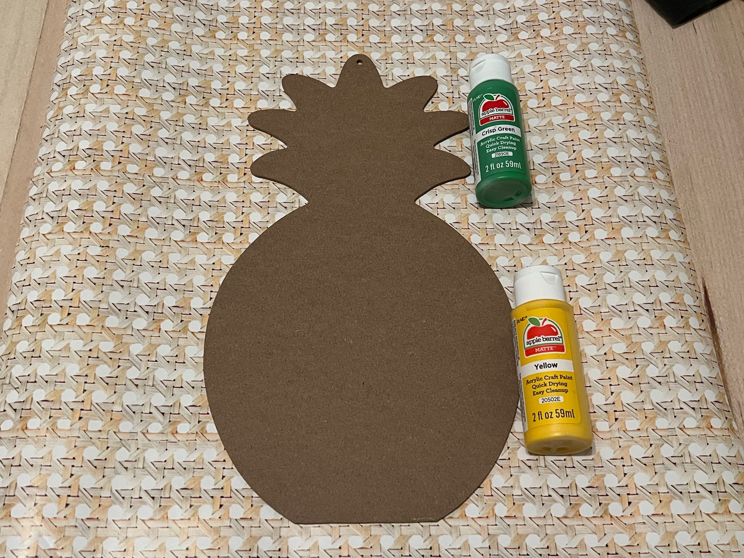 dollar tree pineapple decor ReFabbed