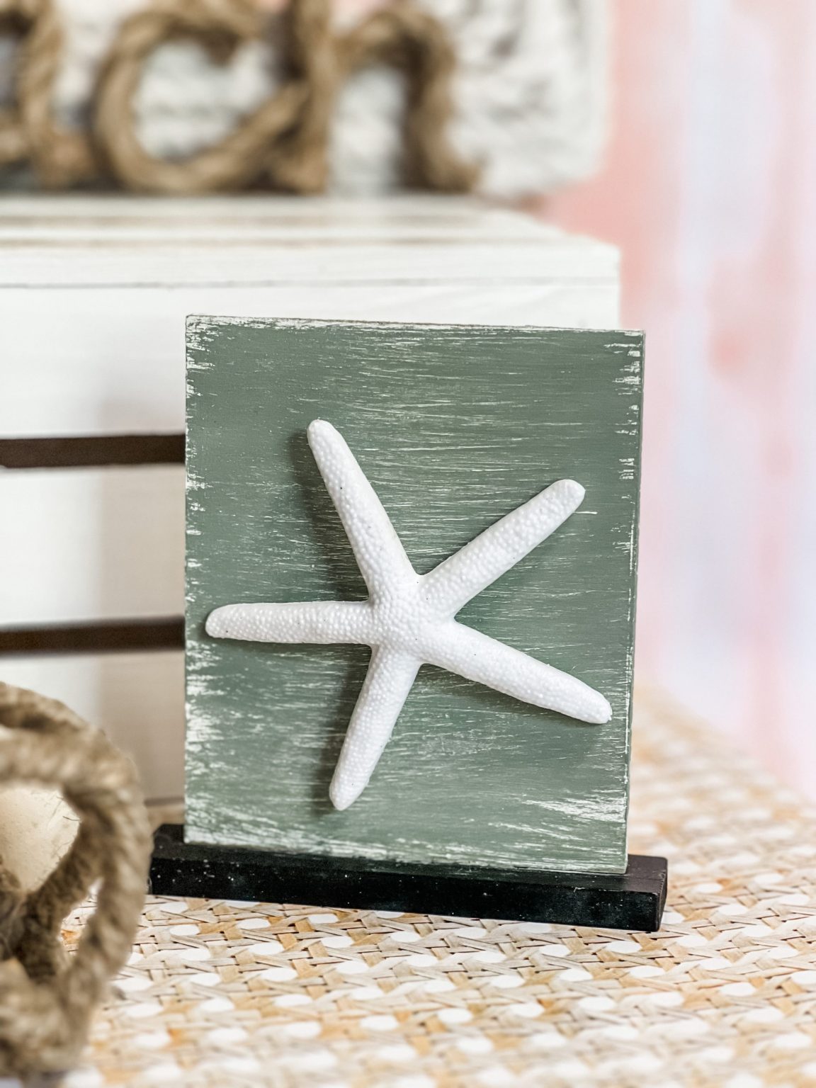 how to make beach decor from dollar store items ReFabbed