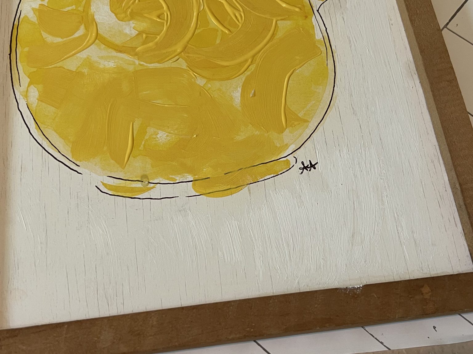 how to add texture to paint using caulk ReFabbed