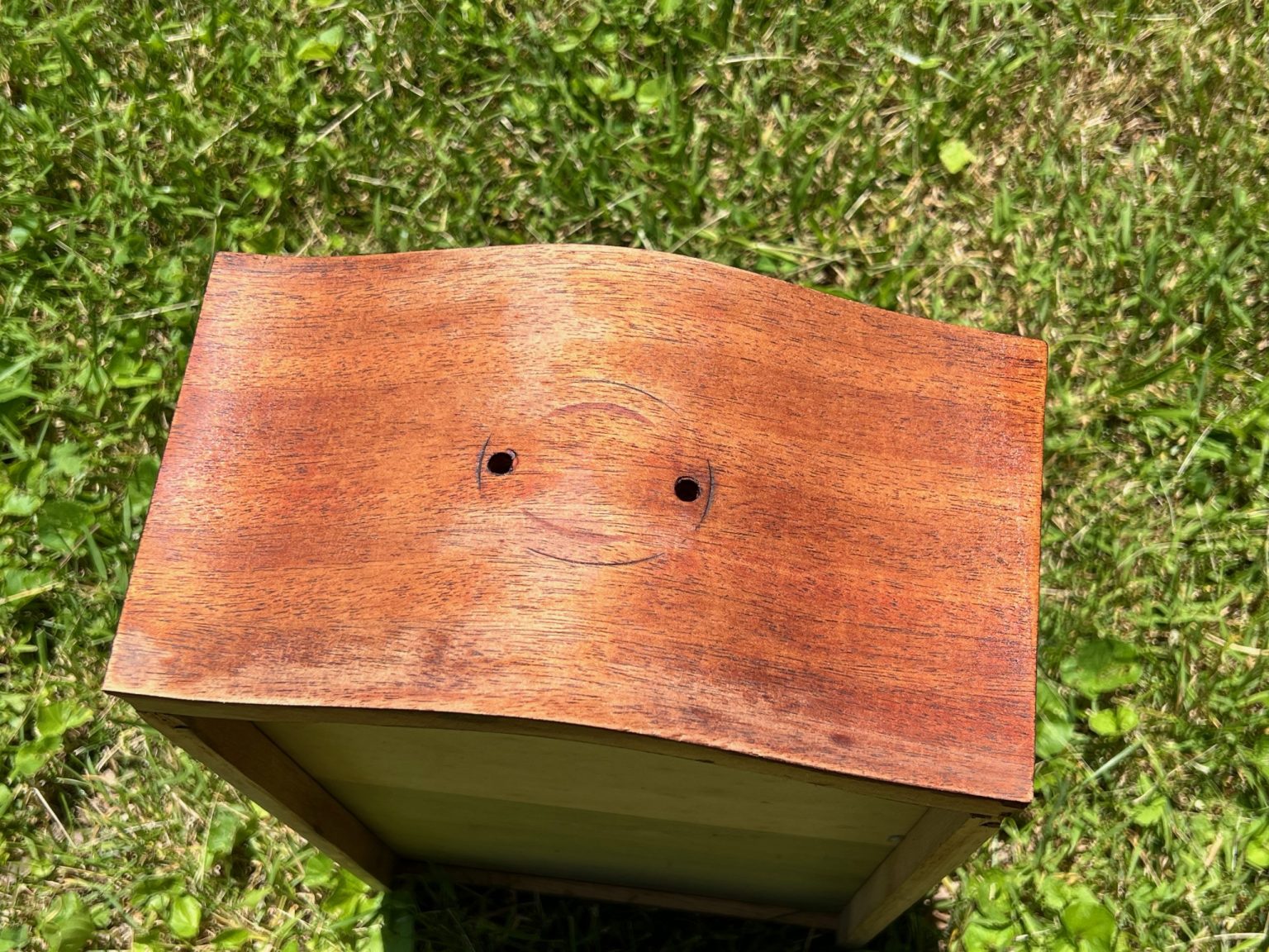 how to bleach wood veneer furniture using household bleach ReFabbed