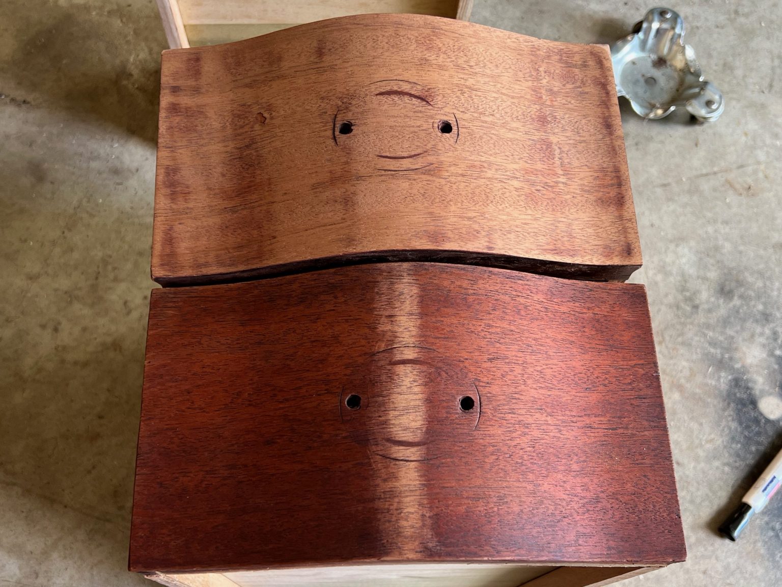 how to bleach wood veneer furniture using household bleach ReFabbed