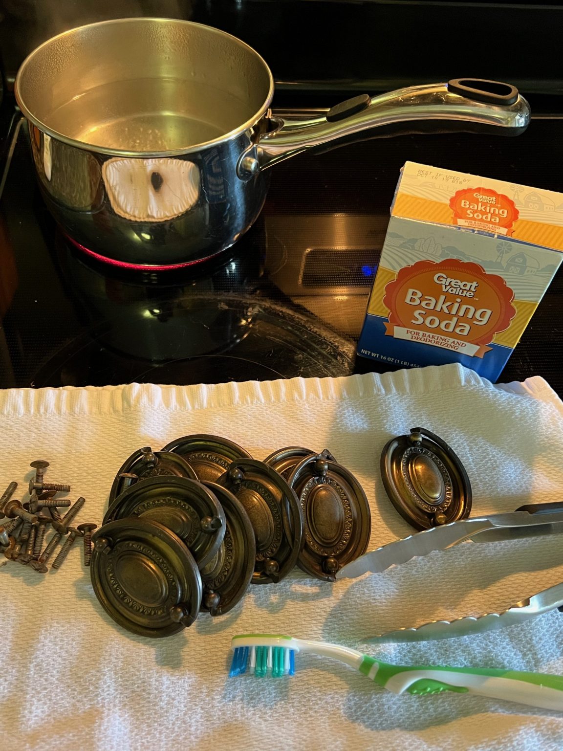 how to bleach wood veneer furniture using household bleach ReFabbed