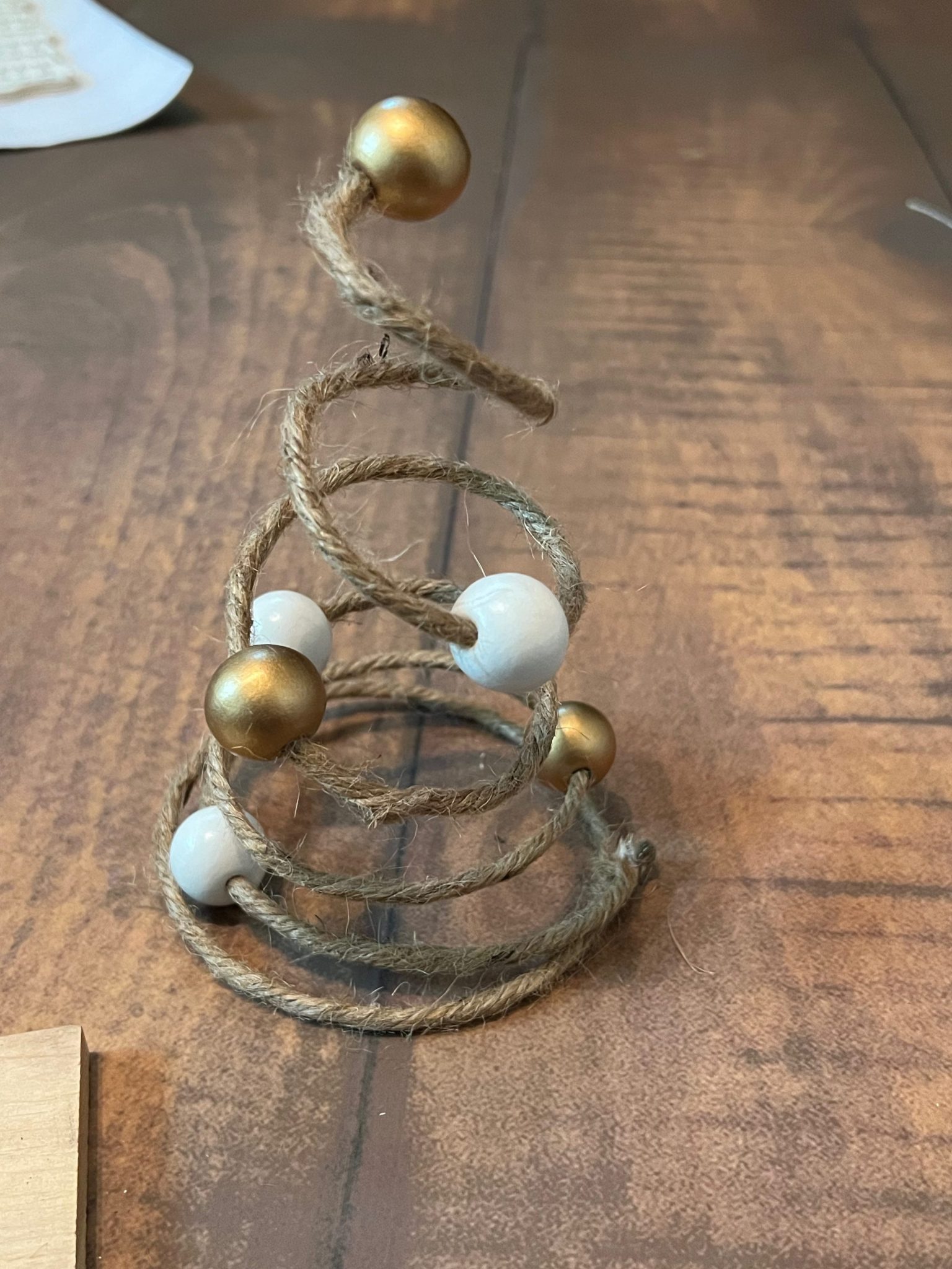 how to make diy spiral trees with wired jute ReFabbed