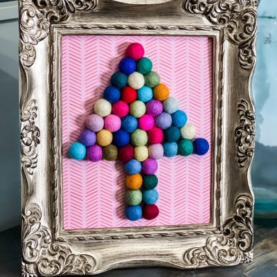 how to make a felt ball christmas tree