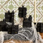 how to make a halloween village