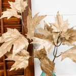 how to paint fake fall leaves