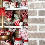 how to decorate a coffee bar for christmas