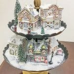 dollar tree christmas village house inspiration