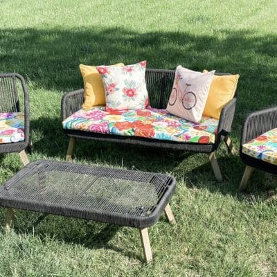 diy easy outdoor furniture makeover