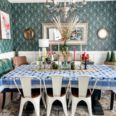 colorful and fun dining room inspiration