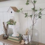 how to thrift and flip a vintage birdhouse into beautiful home decor