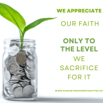 a worthless sacrifice