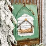 how to make a christmas hymn nativity scene