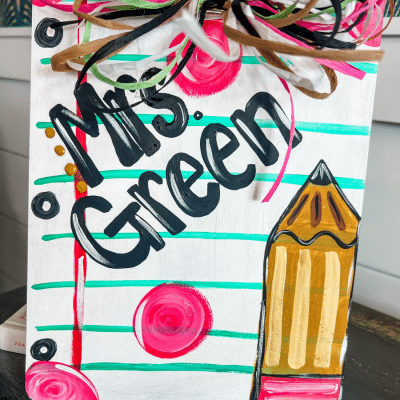 how to create a cute, whimsical clipboard (a perfect teacher gift!)