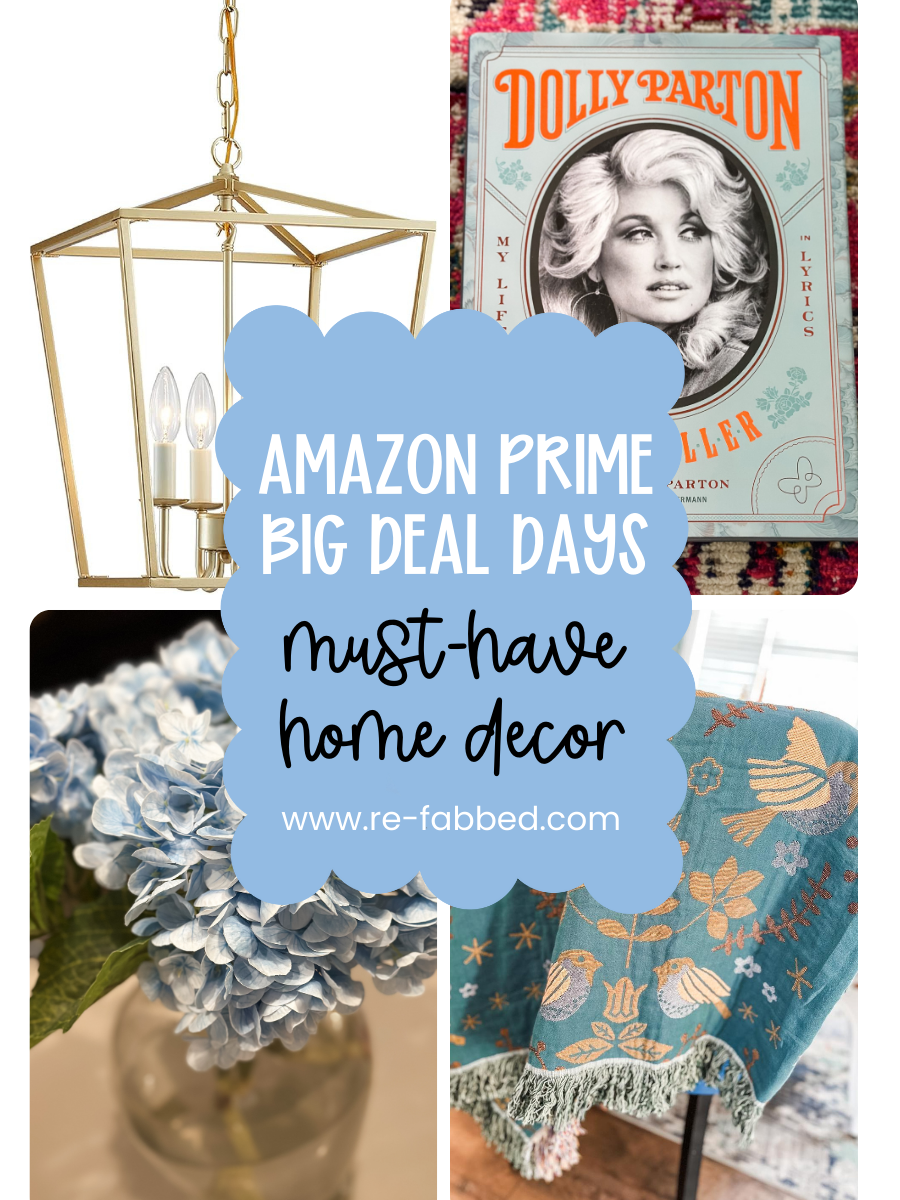 amazon big deal days home decor you NEED in your life - Re-Fabbed