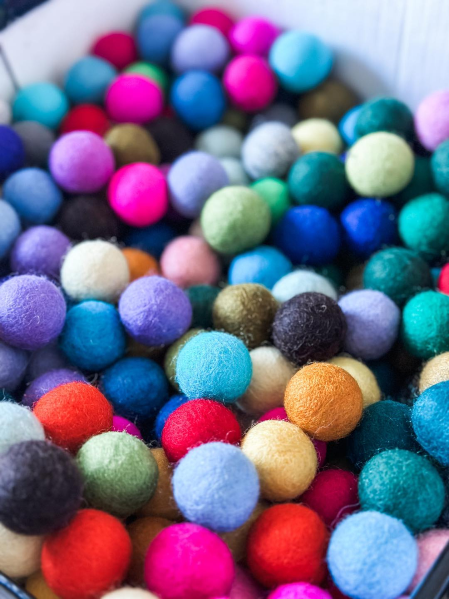 ten unique ways to use felt balls in crafting ReFabbed