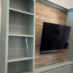 painting my built ins retreat by sherwin williams