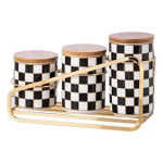 black and white home decor finds on Amazon