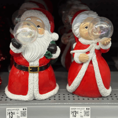 Walmart Christmas decor has hit the shelves