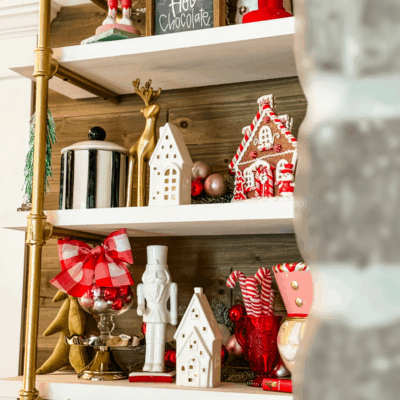 Christmas coffee bar