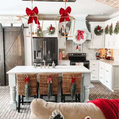 a little fun Christmas in the kitchen